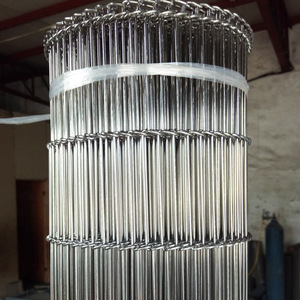 304 Stainless Steel Horseshoe Wire <span class=keywords><strong>Conveyor</strong></span> <span class=keywords><strong>Belt</strong></span> Flat Wire Mesh <span class=keywords><strong>Belt</strong></span> untuk Pemurnian Air - Product Image 5