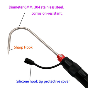 Gancio in Acciaio Inox <span class=keywords><strong>per</strong></span> <span class=keywords><strong>Pesca</strong></span> Subacquea con Lancia in Alluminio - Product Image 5