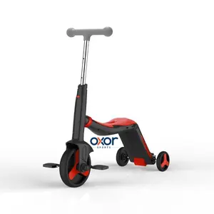 Quà Tặng Giáng Sinh Mini Scooter 3 Trong 1 Mini Kick Scooter Cho Trẻ Em Seat