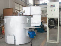 Four industriel de type fixe de propane de LPG de gaz naturel de prix usine pour fondre l'aluminium 300kg