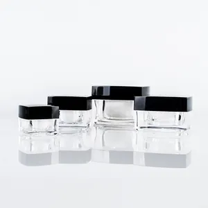 Hautpflege gesicht creme container platz 5g 10g 15g 30g 50g acryl kosmetische jar