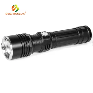 Brightenlux Tactical Lanterna Light Touch 1000m longo alcance Lanterna Led recarregável com carregador USB