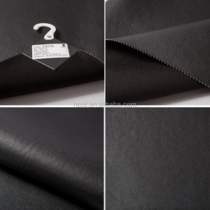 Precio barato decorativo negro <span class=keywords><strong>chaqueta</strong></span> pu tela de cuero sintético - Product Image 1