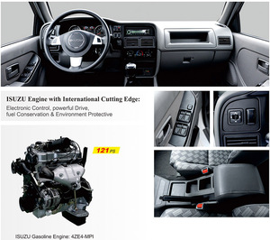 Venta caliente 6 toneladas t-king pickup camioneta 5 toneladas camiones 5ton mini para al por mayor - Product Image 2