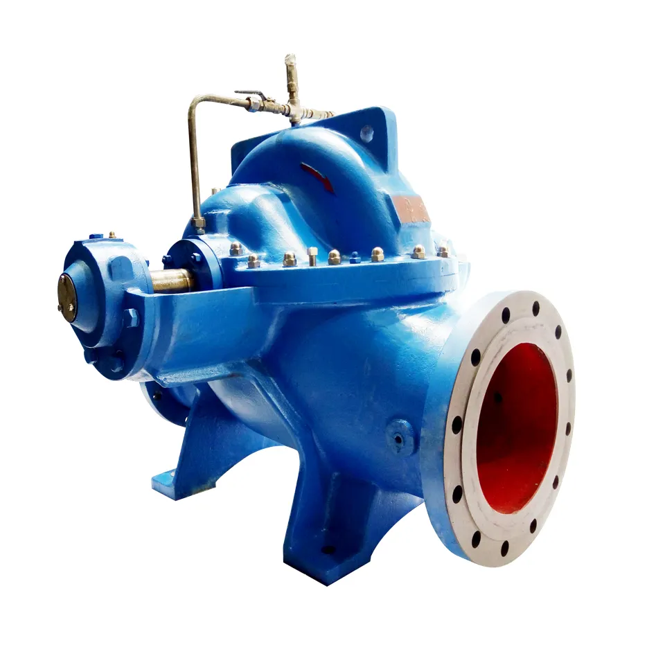 Small Pulley Belt Driven 1000m3/h Centrifugal Water Pump