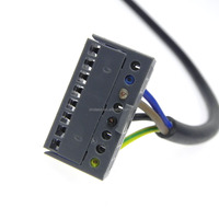 Câble convertisseur VGA LVDS personnalisé en cuivre étamé avec interface Audi, 8 broches Stocko, PTFE/PVC pour Mini ITX électronique