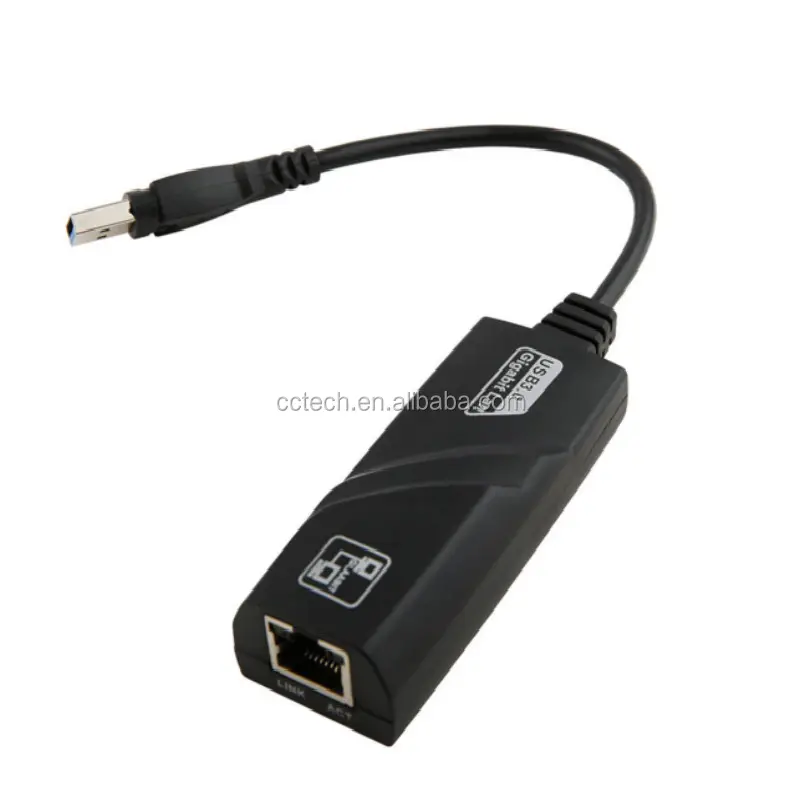 USB 3.0 untuk 10/100/1000 Mbps Gigabit Ethernet RJ45 Eksternal Card Jaringan LAN Adapter