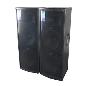 Sistem Speaker Luar Ruangan 2.0 Kuat, Speaker Subwoofer 4*12 Inci Sistem Speaker Panggung Luar Ruangan