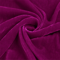 Tissu en velours de soie naturelle de mûrier biologique certifié pour l'impression et la teinture, idéal pour les robes féminines, la literie, les draps et la décoration de sacs