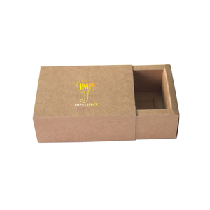 <span class=keywords><strong>Caja</strong></span> de regalo de cajón plegable, cajón de papel kraft ecológico, personalizado, reciclable, 2023 - Product Image 2