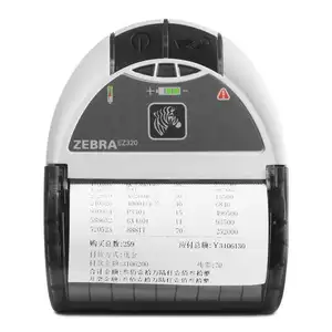 Zebra EZ320 Mini Mobiele Draagbare Pocket Printer Ondersteuning Afdrukken 1D & 2D Barcode/Qr Code