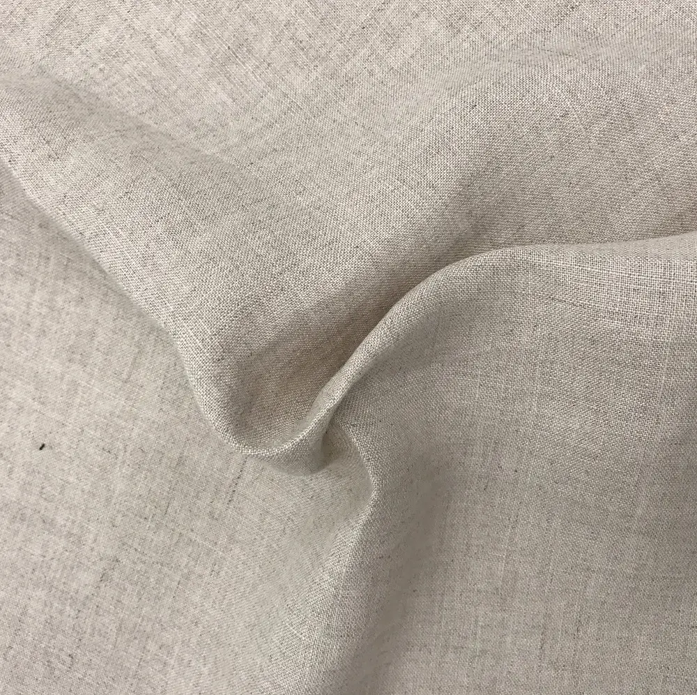 Wholesale Pure 100% Linen Fabric Dress Shirt Fabric