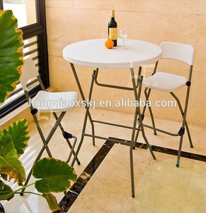 Silla Alta Plegable <span class=keywords><strong>de</strong></span> Plástico para Fiestas <span class=keywords><strong>y</strong></span> <span class=keywords><strong>Alquiler</strong></span>, Mesa Alta <span class=keywords><strong>y</strong></span> Silla <span class=keywords><strong>de</strong></span> Bar, <span class=keywords><strong>Mesas</strong></span> <span class=keywords><strong>y</strong></span> <span class=keywords><strong>Sillas</strong></span> para Discotecas - Product Image 4