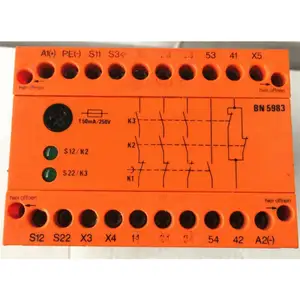 IK8800.12 AC60HZ 24V de parada de emergencia, módulo de relé de seguridad