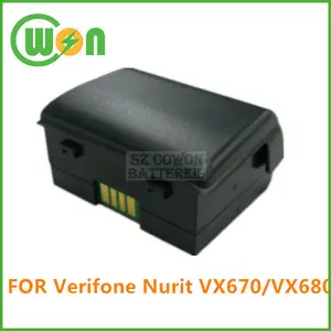 24016-01-r de reemplazo de la batería para la batería de verifone vx670 vx680 terminal de la batería
