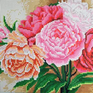 Rose bild diy diamant mosaik