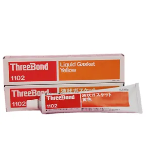 Three Bond 1102 Sealant Adhesive Yellow Flow Liquid Electronic Plastic