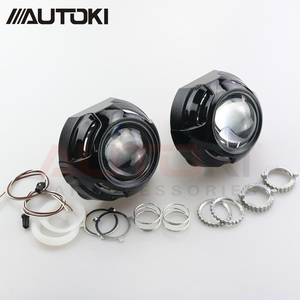 Autoki Xe có Kiểu Dáng Xe Kim Loại Q5 3.0 inch HID Bi xenon đèn pha Ống Kính Máy Chiếu + Apollo 2.0 Phẳng Những Tấm Vải Liệm Sử Dụng D2S D2H Bulbs Đèn - Product Image 4