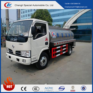5m3 95HP DongFeng mini camión <span class=keywords><strong>cisterna</strong></span> de transporte de <span class=keywords><strong>leche</strong></span> para la venta - Product Image 1