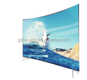 Inteligente 55 pulgadas pantalla curvada televisión 4 K Full HD 3D TV con <span class=keywords><strong>Samsung</strong></span> panel curvado TV buena calidad barato precio - Product Image 1