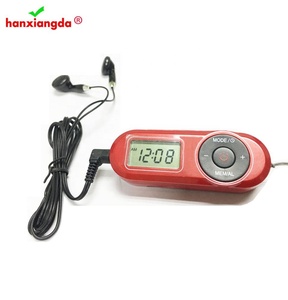 Hot Bán Ban Nhạc FM <span class=keywords><strong>LCD</strong></span> Hiển Thị đài phát thanh với pin chỉ thấp - Product Image 5