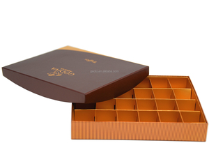 Hộp Quà Tặng Đóng Gói Sô Cô La Rỗng Thiết Kế Tùy Chỉnh Hộp Kẹo Đám Cưới Có Chèn - Product Image 2