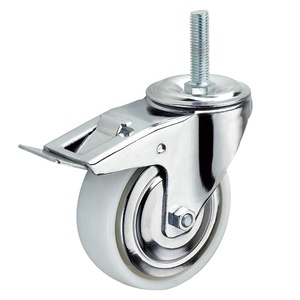 Roulettes en <span class=keywords><strong>Nylon</strong></span> SS, 3 pouces, 4 5 6 8 pouces, Style européen - Product Image 4