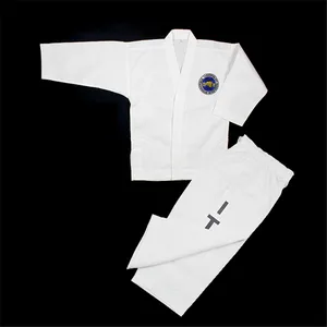 Sample Free Shipping Hot Sale Taekwondo Dobok ITF/TKD/karate/taekwondo Uniform For Sale
