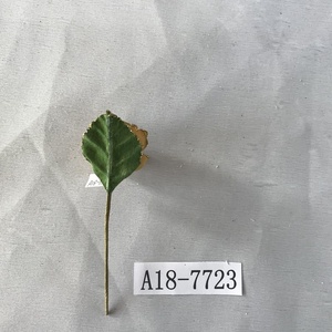 <span class=keywords><strong>Mini</strong></span> rose artificielle pailletée, <span class=keywords><strong>tige</strong></span> unique, 1 pièce - Product Image 3