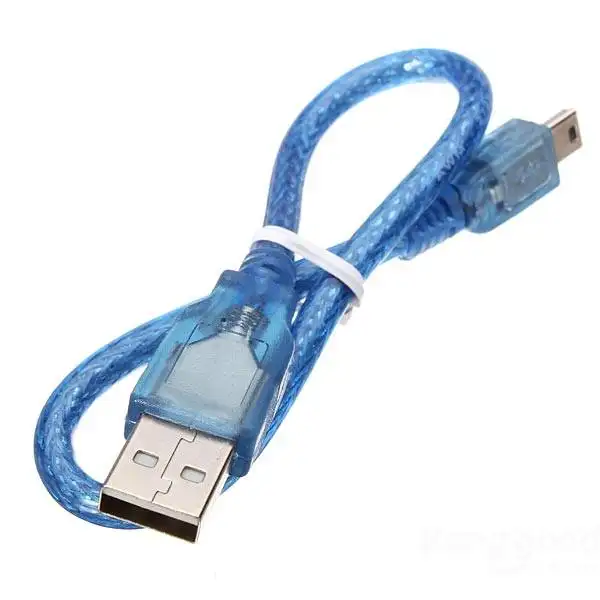 סוג USB USB מיני B USB כבל עבור ננו 3.<span class=keywords><strong>0</strong></span> ATmega328 מיקרו 30 cm 50 cm 80 cm 1 M 1.5 M