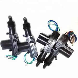汽车门锁 2 线单枪型电源门锁执行器电机 12 V 自动中央锁定或自动 4 门锁系统