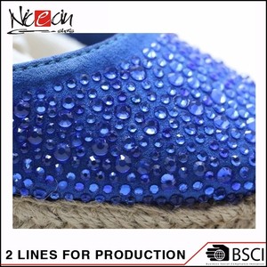 2017 Mocasines de Verano Sandalia de Cuña de la Mujer Zapato escándalo - Product Image 3