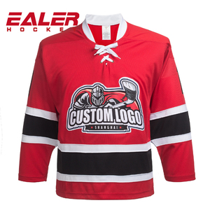 Il portiere personalizzato degli uomini ha tagliato le maglie economiche di Hockey su ghiaccio - Product Image 2