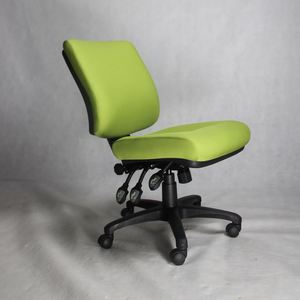 <span class=keywords><strong>Silla</strong></span> de <span class=keywords><strong>Oficina</strong></span> <span class=keywords><strong>Ergonómica</strong></span> de Tela Resistente para Empleados, <span class=keywords><strong>sin</strong></span> <span class=keywords><strong>Brazos</strong></span> - Product Image 4