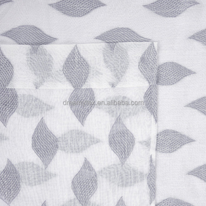 Nouveau <span class=keywords><strong>design</strong></span> crête maison conception rideau sheer pour fenêtre coulissante - Product Image 4