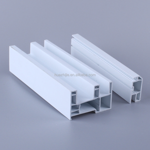 60Mm Phần Cửa Sổ Khuôn Cửa Sổ Dòng Nhựa Thép Cửa Sổ Upvc Cửa Ra Vào Pvc Vinyl Hồ Sơ - Product Image 1
