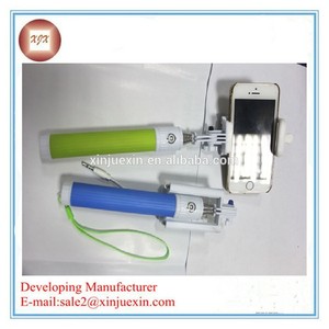 con conexión de cable 2015 monopod <span class=keywords><strong>selfie</strong></span> palo para el <span class=keywords><strong>iphone</strong></span> - Product Image 4