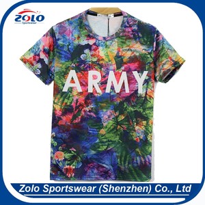Las pedidos DEL OEM aceptables alfabeto nuevo estilo de corte y confección de camisetas - Product Image 5