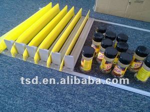 Factory <strong>Custom</strong> Spring Loaded <strong>Shelf</strong> Pusher,plastic <strong>Shelf</strong> <strong>Divider</strong> and Pusher,POP Product Display Rack Pusher - Product Image 4