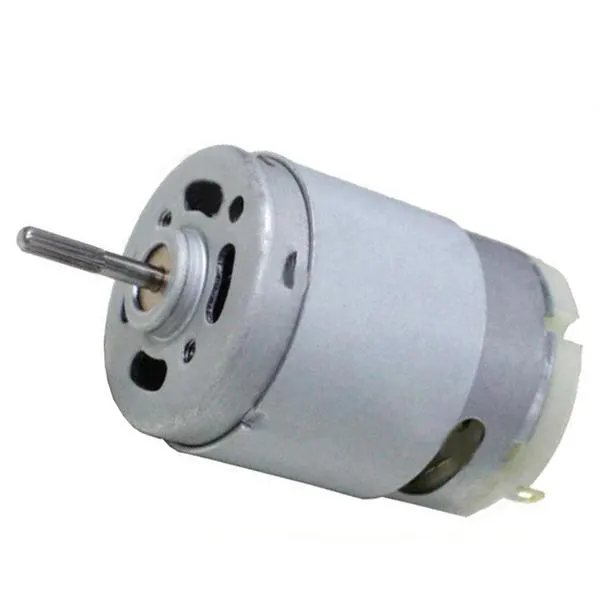 Rs 380 dc motor 18000rpm yüksek hızlı dc motor rs-380 3.6v 12v dc elektrik motoru elektrikli süpürge için