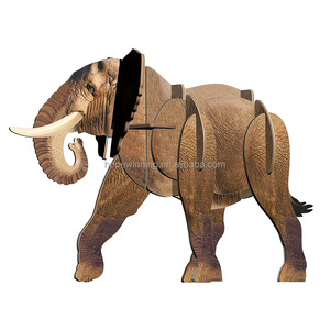 Usine directe vente cadeau promotionnel jouets papier 3d puzzle pour les enfants - Product Image 1