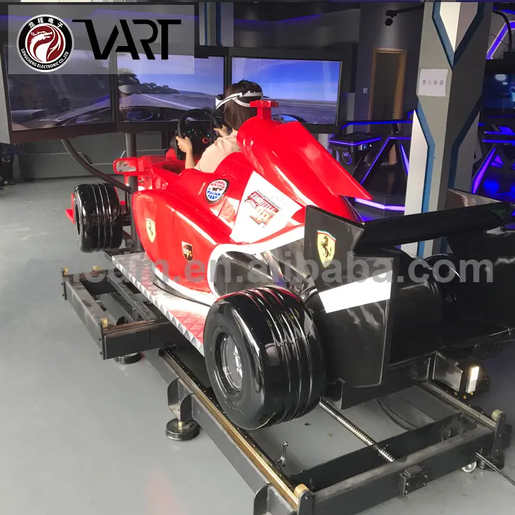 Vart el nuevo diseño fresco Realidad Virtual F1 Car Racing sinulator con 3 pantallas