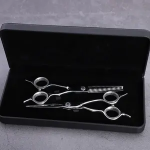 Professional japan style unique design cobalt steel hot sale hair scissors shears set hairdressing for salon/beauty set MST810