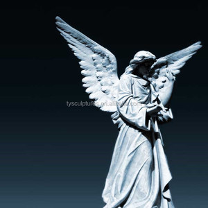 Célèbre sculpture d'<span class=keywords><strong>ange</strong></span> <span class=keywords><strong>gardien</strong></span> <span class=keywords><strong>en</strong></span> marbre blanc, <span class=keywords><strong>statue</strong></span> d'<span class=keywords><strong>ange</strong></span> sexy <span class=keywords><strong>en</strong></span> vol <span class=keywords><strong>pour</strong></span> décoration extérieure - Product Image 6