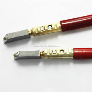 Outils professionnels de dé<span class=keywords><strong>coupe</strong></span> de <span class=keywords><strong>verre</strong></span> en <span class=keywords><strong>diamant</strong></span> / <span class=keywords><strong>Coupe</strong></span>-<span class=keywords><strong>verre</strong></span> à <span class=keywords><strong>pointe</strong></span> <span class=keywords><strong>diamant</strong></span>ée avec manche en bois - Product Image 2