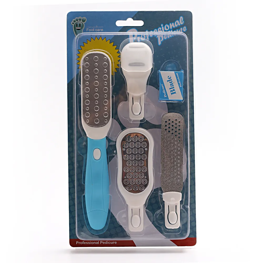 Hoge Kwaliteit 4 Stuks Pedicure Voet Bestand Set Foot File Eelt Remover