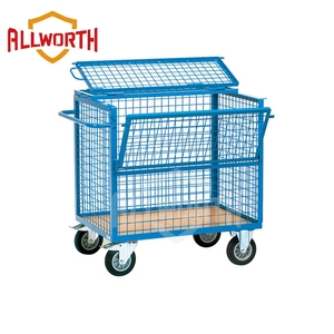 高品质冷轧洗衣卷集装箱仓库手推车 - Product Image 6