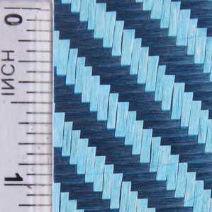 Tissu en fibre de verre 310gsm sans alcali tissé en sergé bleu argenté E-Glass pour tissu de revêtement de mur/toit - Product Image 5