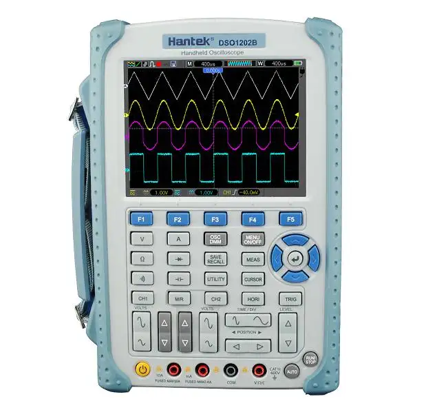 Hantek DSO1202B Handheld Oscilloscope 2 Channels 200MHz Oscilloscopeと6000 Multimeter