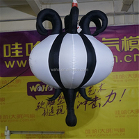 Ballon publicitaire gonflable géant en PVC avec ventilateur intégré, certifié CE, taille personnalisée